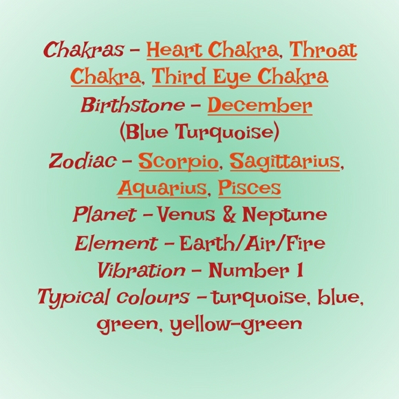 Benefits of Turquoise - Picture 3 of 5